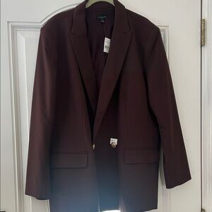 Anntaylor Factory Brown Blazer